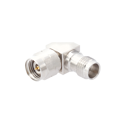 Precision Test Adapter-2.4 mm(M) to 2.4 mm(F) Right Angle type: 50 GHz Precision Test Adapter-2.4 mm(M) to 2.4 mm(F) Right Angle type: 50 GHz